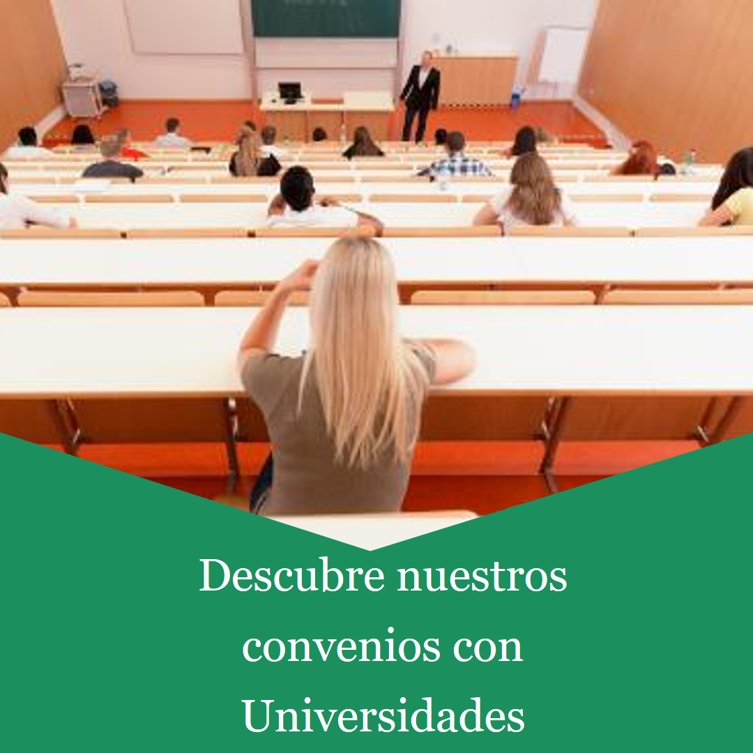 Nuestros convenios con las Universidades